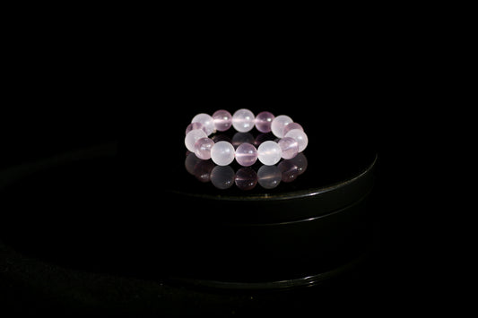 Harmony Duo: Rose Quartz & Amethyst Energy Bracelet